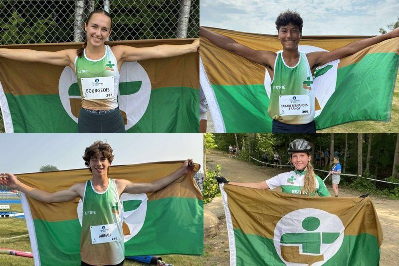 L'Estrie fait rapidement le plein de médailles aux Jeux du Québec